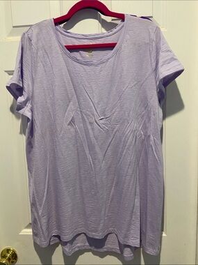 Lilly Pulitzer Etta Tee - XXL - Like New - Lilac Purple